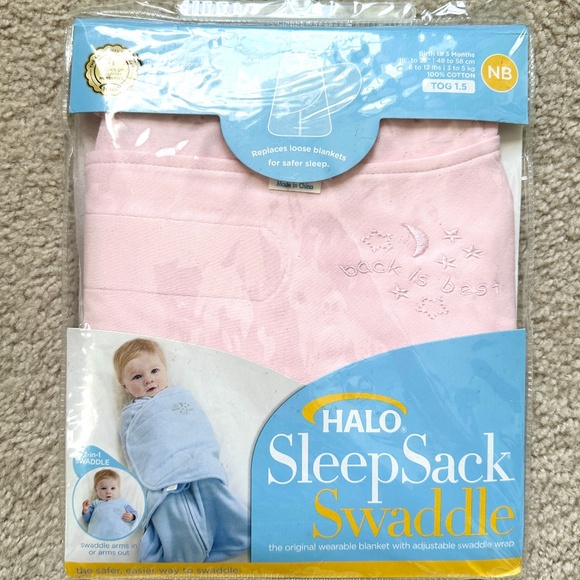 Halo Other - Halo Sleep Sack Swaddle 2-in-1 Pink NB